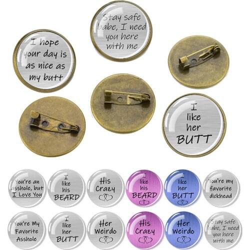 Броши буква на одежду ESSPOC China At AliExpress