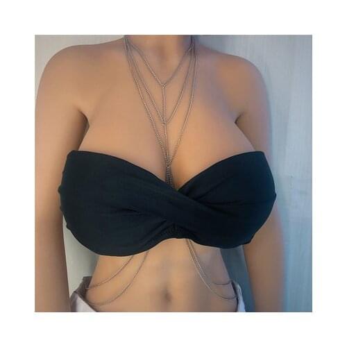 Europe and America sexy underwear accessories sexy necklace bra chain body chain SM pajamas uniform sexy pajamas accessories