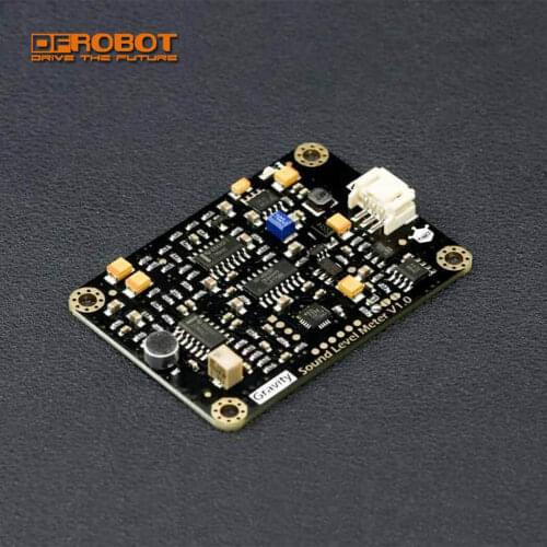 DFRobot Gravity Analog Sound Level/decibel/noise Meter 3.3~5V Compatible with arduino for environmental noise testing/monitoring