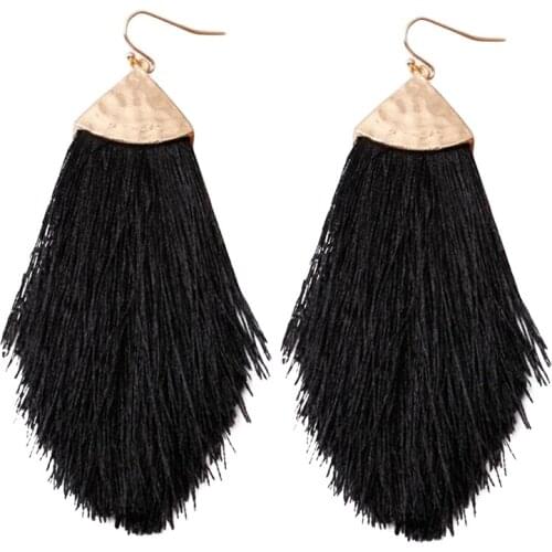 Dainty Earrings Feather Tassel Long Chain Pendant Temperament Earrings For Women Mothers Day Mom Gift Chic Jewelry