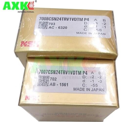 Jappen NSK High-precision angular contact matching bearing engraving machine bearings H 7000 7001 7002 7003 7004 7005 -2RZ P5