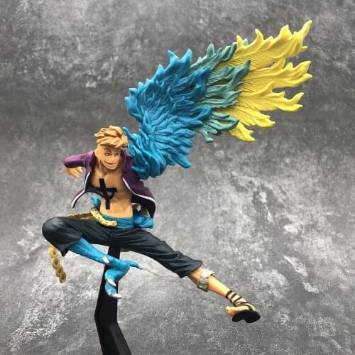 Anime One Piece Phoenix Marco Pvc Classic Collection Figure Model Toy 22cm