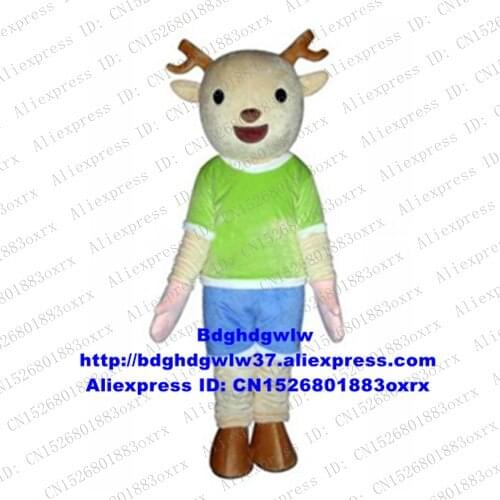 Sika Deer Spotted Deer Fallow Deer Fawn Mascot Costume Adult Cartoon Character Advertising Campaign Student Activity zx2678