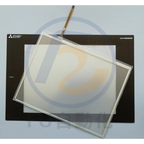 New touch panel for GT2510/GT2310-VTBD/VTBA/VNBA touch glass with protective film