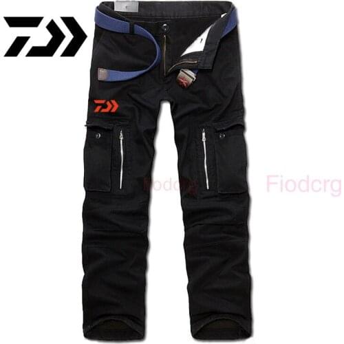 NEW Daiwa Drawstring Camouflage Pants Men Breathable Trousers Fishing Pants Hunting Outdoor Casual Joggers Pants In Sweatpants