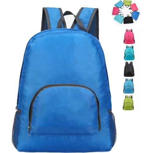Outdoor Backpack Light Sports Folding School Bag Travel Backpack Portable Camping Hiking Backpack Super Light High Quality