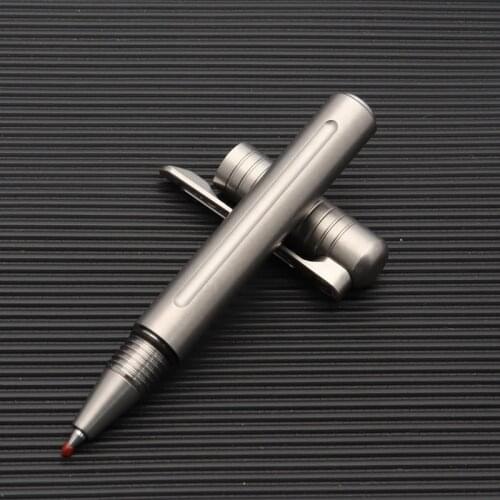 Fountain Pen Pure Titanium Tactical Mini Pen Stylus Compact EDC Equipment