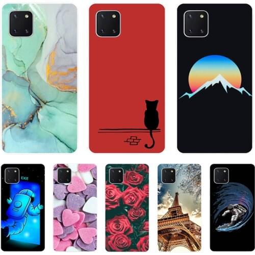 Case Cover Silicon For Samsung Galaxy Note 10 Lite Note10 Lite Cover Case TPU Funda For Samsung Note 10 Lite n770 Phone Case
