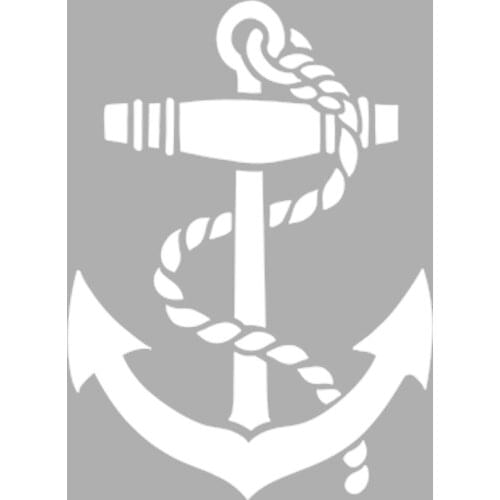 Anchor Sea Motif Stencil Design, Painting Template 30x30 Cm, Walls, Tiles, furniture For Easy and Practical Pattern Application
