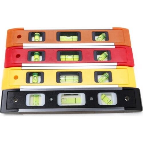 High Precision Spirit Foot Level Magnetic Measuring Instrument Horizontal Ruler 22.5cm
