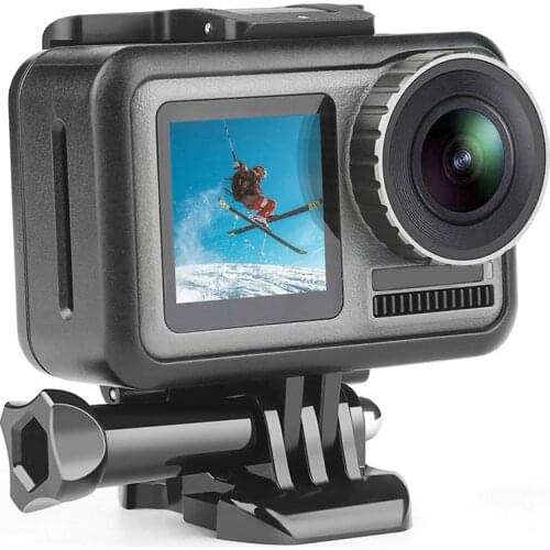 OSMO ACTION Camera Cage Protective Case Mount For DJI Osmo Sport Sport Camera Frame Shell Housing Case W/Lens Cover Accessories
