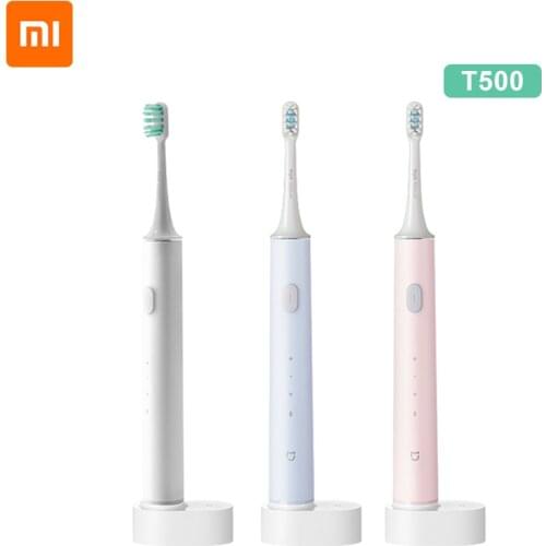 Xiaomi Mijia Sonic Electric Toothbrush T500 High Frequency Vibration Wireless Induction Charging IPX7 Waterproof for Mi Home APP