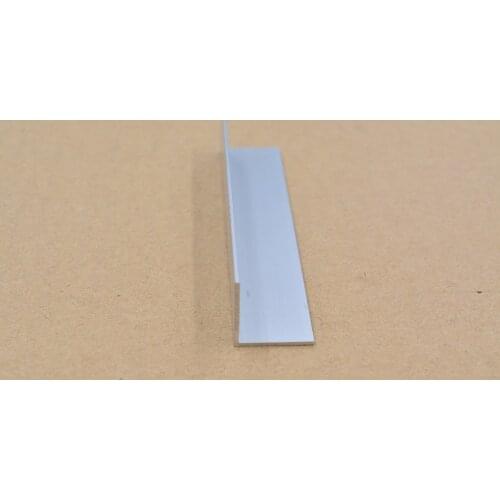 20mmx20mm aluminum plate length 250mm L profile angle thickness 1.2mm 1pcs