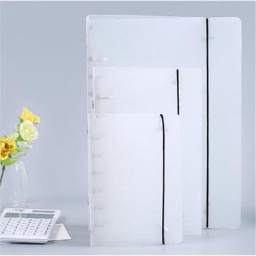 Gift PP Frosted Notebook Office Student Supply Book Binder School Cute 1PC Plastic Folder
