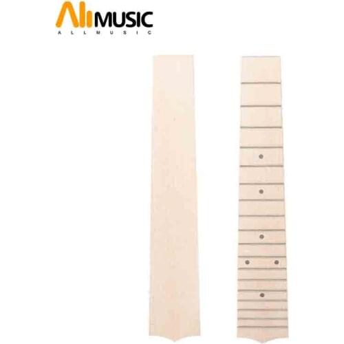 24 inch Concert Ukulele Fretboard With 18 Frets Maple UK with 4mm Dot Fingerboard For Concert Ukulele Guitar Replacement