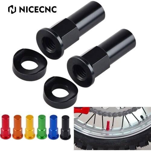 Motocross tire clamp screw Rim Lock Nut & Washer Kit For KTM Honda Suzuki YZ YZF Husqvarna TE FE TC FC 125 250 350 450 Yamaha