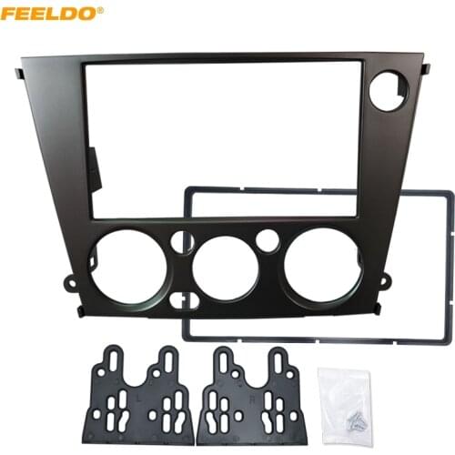 FEELDO Car Radio Stereo 2DIN CD DVD Fascia Frame Adapter for Subaru Legacy/Outback(LHD) Dashboard Panel Frame Kits #MX2111