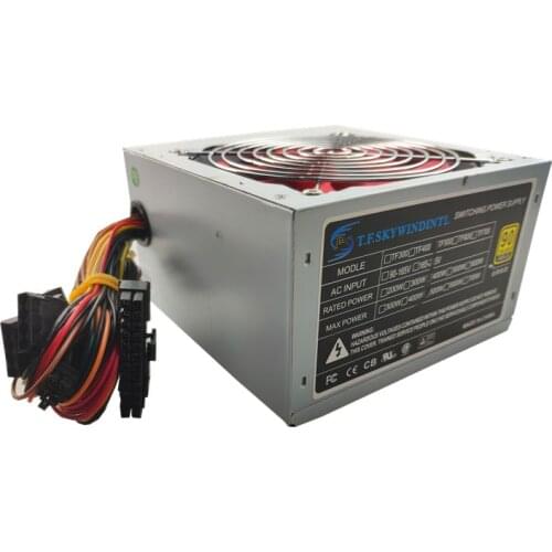 500W Power Supply 500W PSU PC 12V ATX PC Power Supply SLI PCI-E 12CM Fan High Quality 500W Computer Power Supply For Gaming