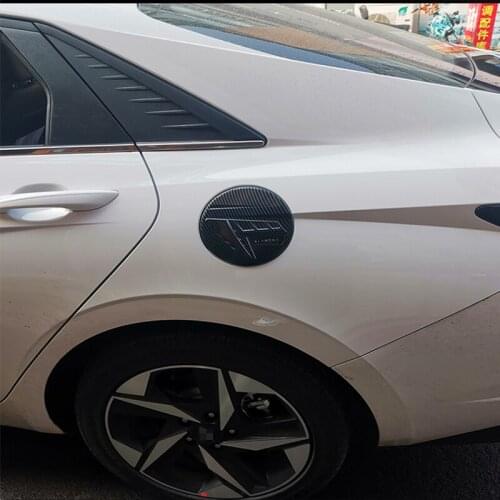 For Hyundai Elantra Avante CN7 2021 stainless steel ABS new style personalized protection decorative fuel tank cap