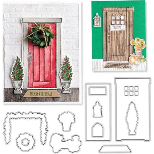 Julyarts Merry Christmas Cutting Die for Card Making DIY Scrapbooking Cardstock Die Cut Stencils