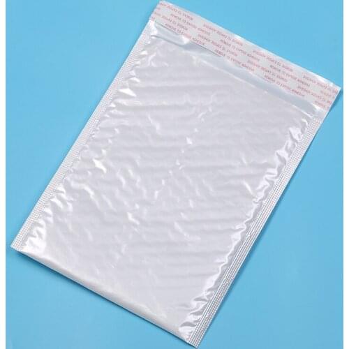 White Paper Envelopes Wedding Party Invitation Greeting Cards Paper Gift bag Pearl Film Bubble Envelope Mailing Bags 11*11cm 10X