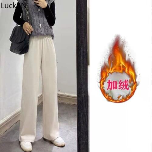 LuckBN Women's Corduroy Trousers