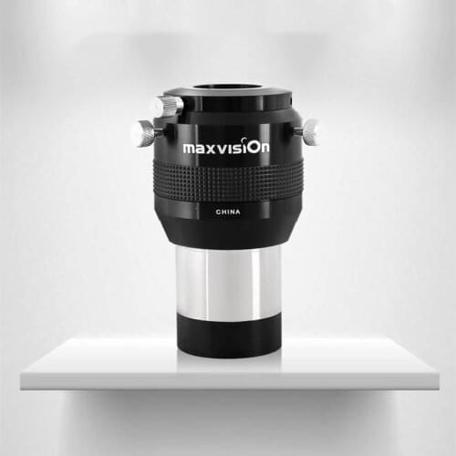 Maxvision 2X Teleconverter Barlow Lens 2 Inches Metal Focal Extender Lens Telescope Accessory