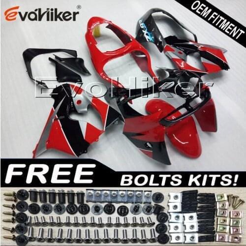 Motorcycle Fairing for ZX9R 2000 2001 red ZX 9R 00 01 ABS plastic motor panels kit Injection mold