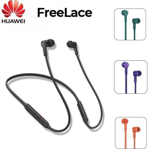 Original Huawei FreeLace wireless bluetooth headset in-ear bluetooth 5.0 wireless headset sports waterproof IPX5 fast charge