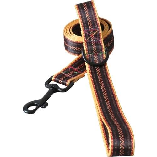 Length 3 Meters Printed Dog Collar Leash Leads Walking Training Rope Pet Supplies Soft Harness Safety Belt Straps