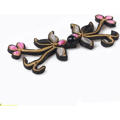 Handmade pear-blossom traditional close-fitting button for tang costume dressing High-end Clothing Buttons for clothing Sewing