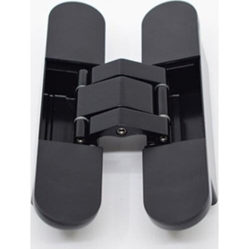 Hidden Door Hinges Invisible Hinges Concealed Hinges Zinc Alloy 180 Degree Swing Hinge 3 Way Adjustable Butt Hinge