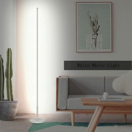 Modern Dimming Led Floor Lamp Living Room Decorate Light Floor Indoor Lighting Stand Lamps Lustre Luminaria Wooden Floor Lights