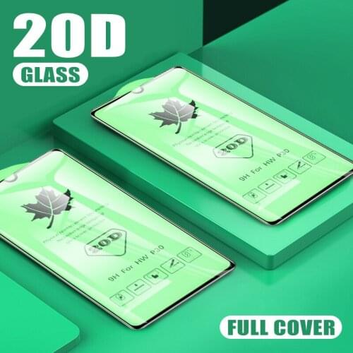 25 PCS 20D Tempered Glass Full Curved Edge Screen Protector for For Huawei Mate30 V30 pro Y9 Prime P smart Nova6