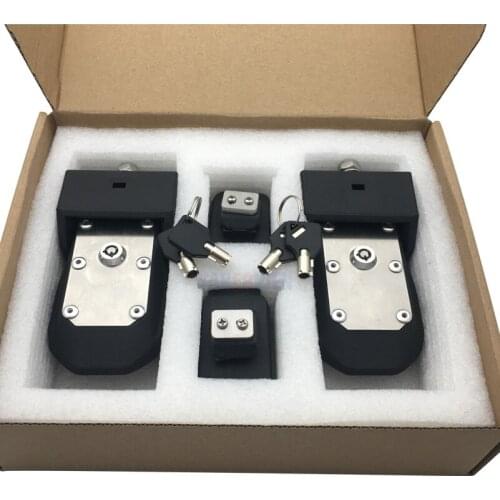 Stainless Steel Latch Locking Hood Catch Kit Hood Latches with Locking Hood Catch with Key for Jeep Wrangler JK JL 2018 2019