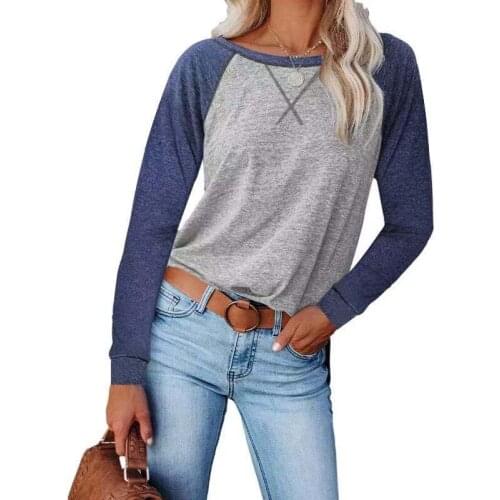 2021 Autumn Long Sleeve T Shirt Women Loose Tshirt Women Casual O-neck Cotton T-shirt For Women Tee Shirt Femme 2XL