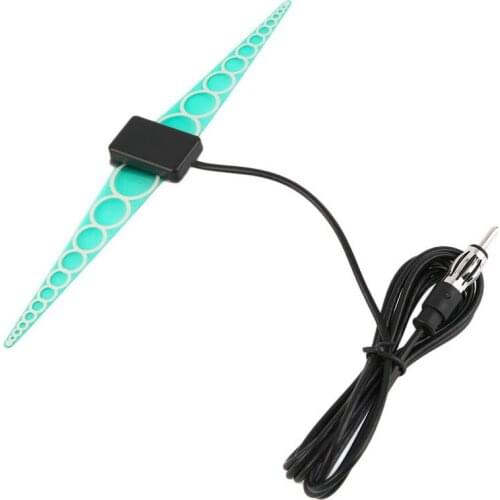 Radio TV Digital Aerial Automotive 12V Car AM/FM Antenna Amplifier For Universal
