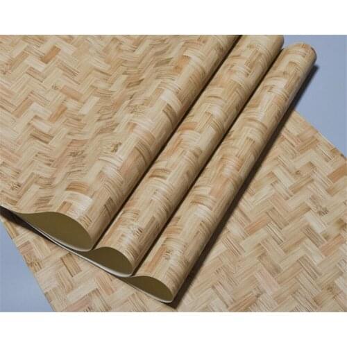 Beibehang Modern imitation bamboo 3d wallpaper bamboo mat noodle hotel walkway study wallpaper for walls 3 d papel de parede