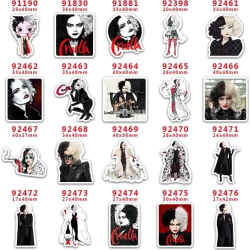 Choshim brand 10 Pcs Planar Resin flatback Horror Movie Halloween for DIY hairbow accessory decoration PR91190