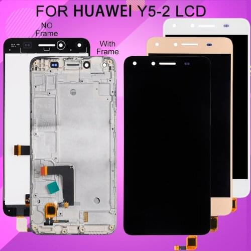 Catteny 1Pcs Y5 II LCD For Huawei Y5 2 Display Touch Screen Digitizer Assembly With Frame Free Shipping+Tools