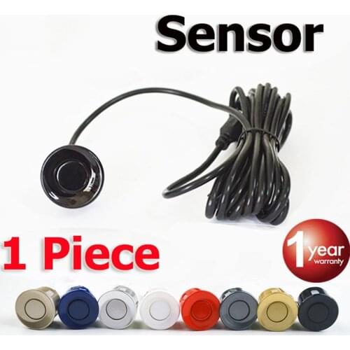 Car Parking Sensor Reverse Probe Black Red Blue Silver Gold White Gray Color for 22mm Sensor Kit Monitor 12V Reverse System