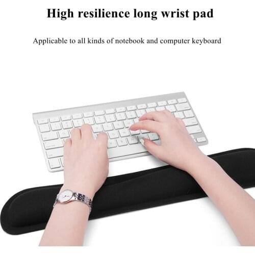 Ergonomic Wristrest Keyboard Wrist Rest Pad Mouse Pad Memory Foam Set Mouse Pad Mat For Office Computer Laptop