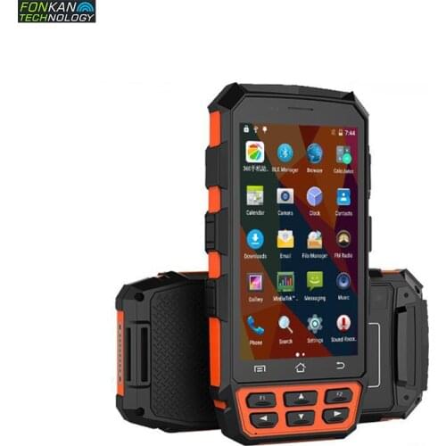 FONKAN RFID UHF Handheld Reader Android7.0 system Laundry Tag Inventory Reader Card Industrial reader Portable