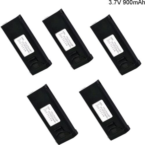 5PCS/lot 3.7V 900mAh lipo battery for VISUO TIANQU XS809W XS809HW Quadcopter RC Drone Parts Aircraft Helicopter Battery