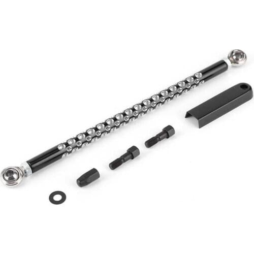 Gear Change Rod Gear Shift Linkage Shifter Lever Mesh Style Black Fit for Touring Rod 1986-2019 Gear Linkage Link Arm