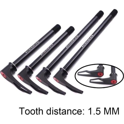 Thru Axle Quick Release Skewers Mountain Bike Front Wheel Skewers Rear Wheel Skewers Aluminum Alloy 12x120/123/171/175mm