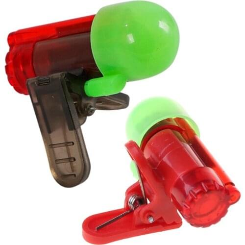Outdoor Night Fishing Accessory Luminous Alarm LED Light Rod Tip Fish Indicator