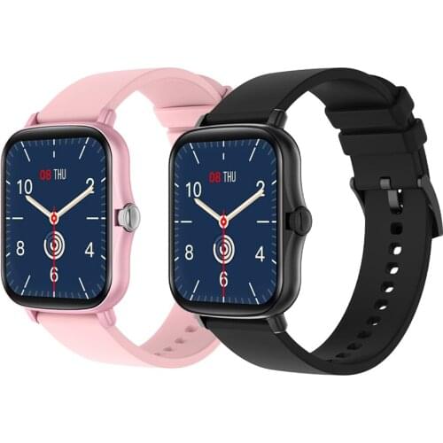 Ladies Smart Watch Women New 1.69 Inch Touch Screen Heart Rate IP67 Waterproof Music Sports Smartwatch Men For Android iOS Phone