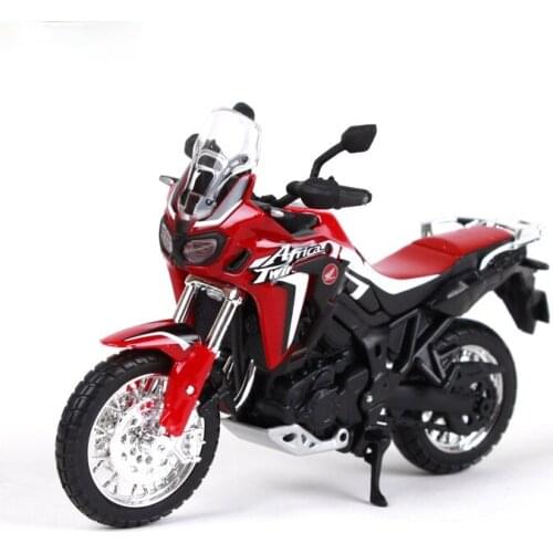 1:18 Scale Maisto Honda CRF1000L Africa Twin DCT 2016 Adventure Sport Diecast Motorcycle Toy Model Off-road Bike Vehicle Replica