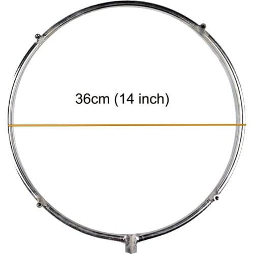 14'' Stainless Steel Misting Ring For Fan High Pressure Fogging System With 4 Nozzles FItting 3/16'' Female Thread
